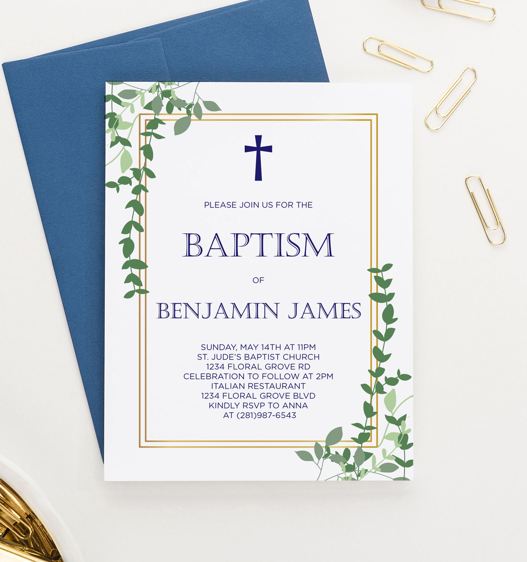 Baptism Invitations Online