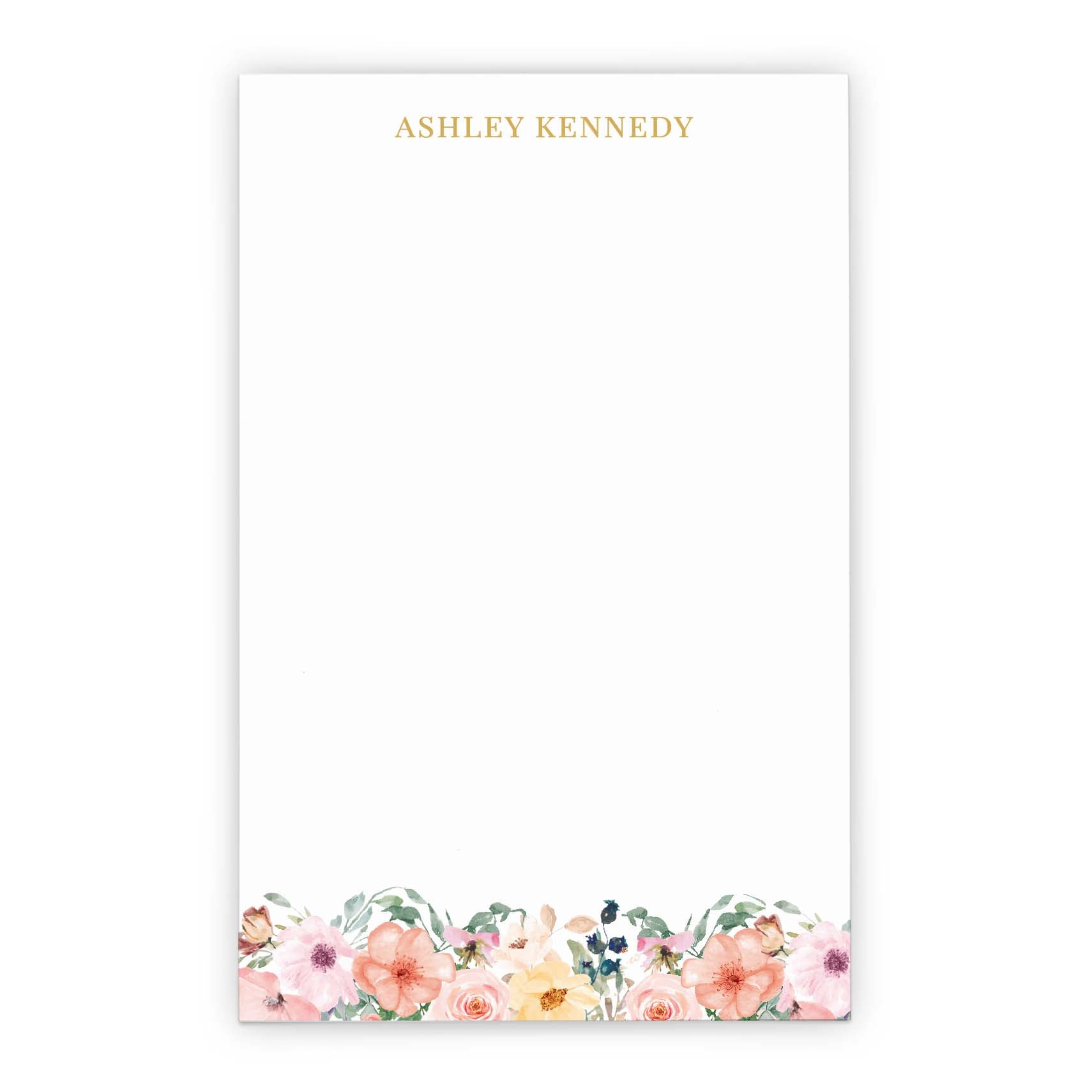 Floral + Greenery Notepads