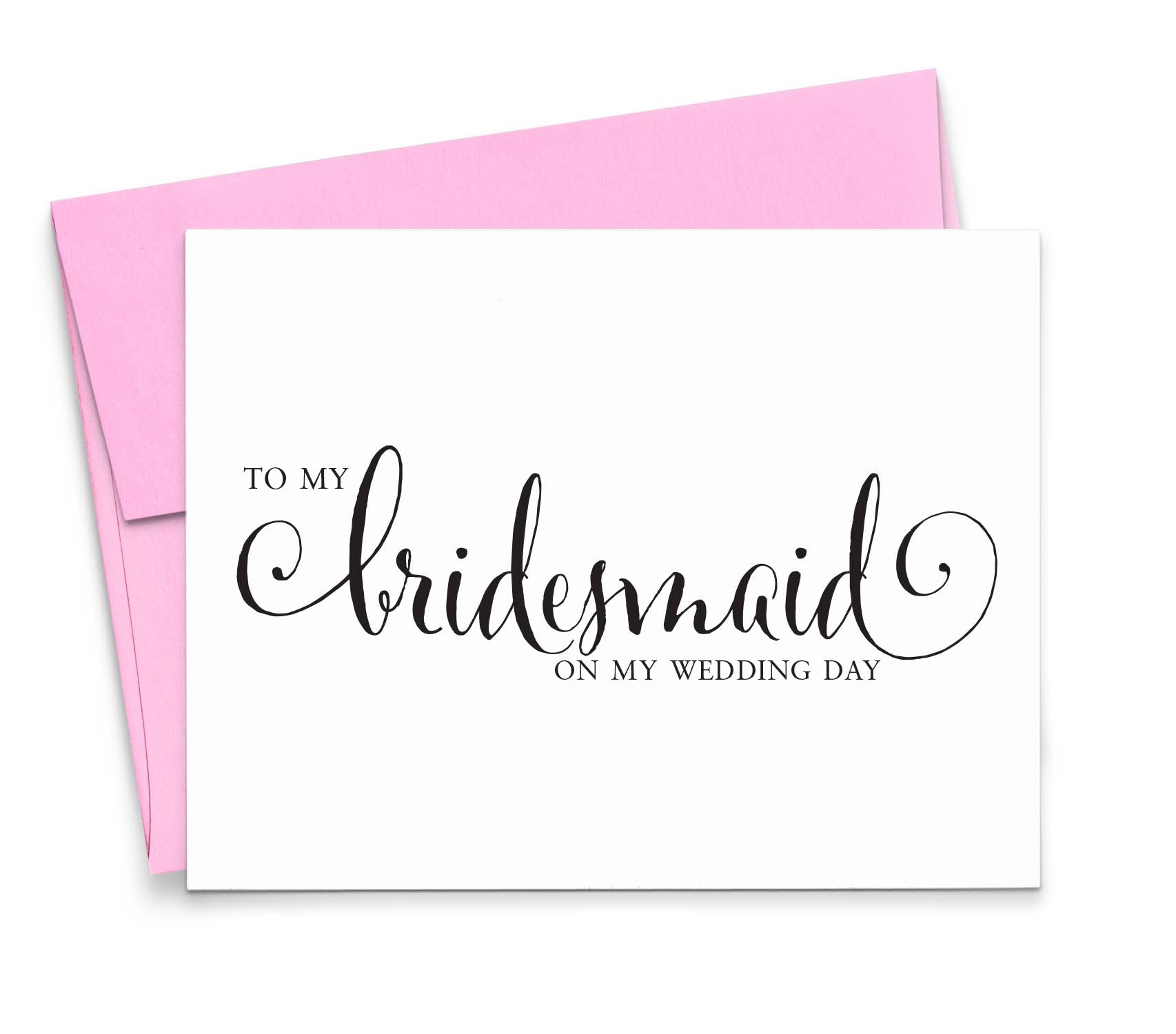 Bridal + Grooms Party Cards