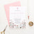 Pink Wildflower Confirmation Party Invitations