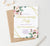 Personalized Housewarming Party Invitations With Floral Corners