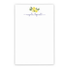 Personalized Lemon Citrus Notepad For Adults