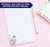 Custom Wildflower Cute Notepad Paper B