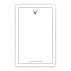 Lily Of The Valley Personalized Notepad