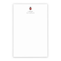Ladybug Personalized Notepad For Kids