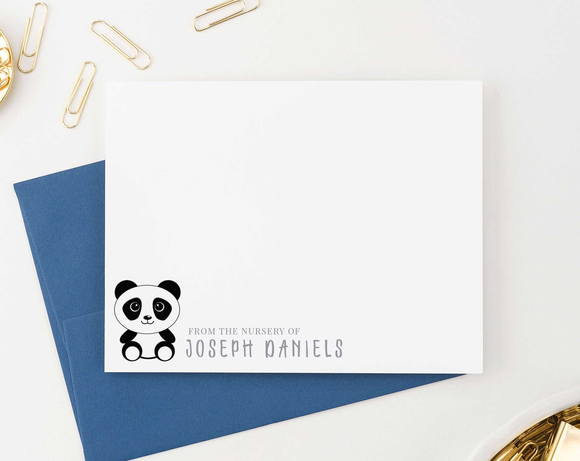 KS108 from the nursery of panda stationery set for boys and girls kids pandas animal cute baby personalized 1