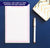 NP009 classic personalized notepads for men and women border letter writing lined