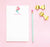 NP062 personalized mermad kids notepad set mermaids girls script
