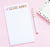 np254 personalized a note from notepad for girls block font fun