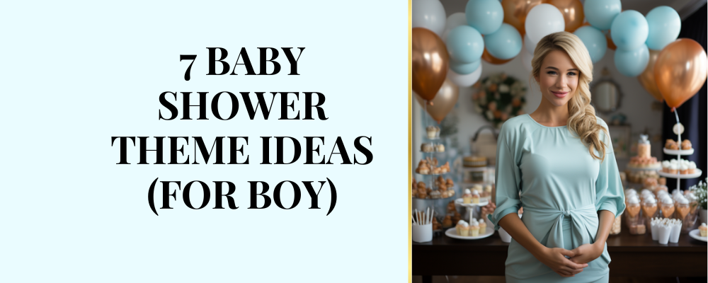 It's A Boy Banner - XL EVA Foam Glitter Baby Shower Decorations In Blue For Birthday Parties