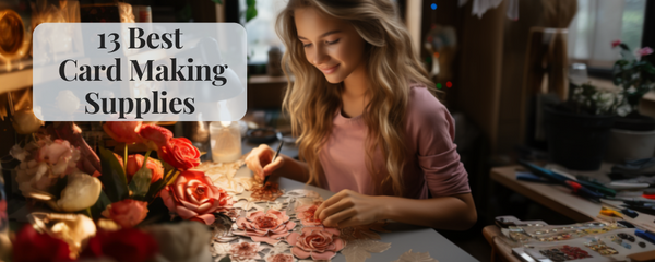13 BEST Card Making Supplies: You'll WISH You Got Sooner! - Modern Pink ...