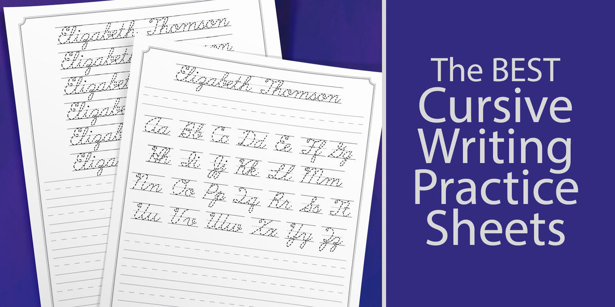 Let's Learn Cursive Handwriting Workbook for Teens: Exercises to Learn,  Practice, and Improve The Hand Lettering, Modern Calligraphy Workbook for