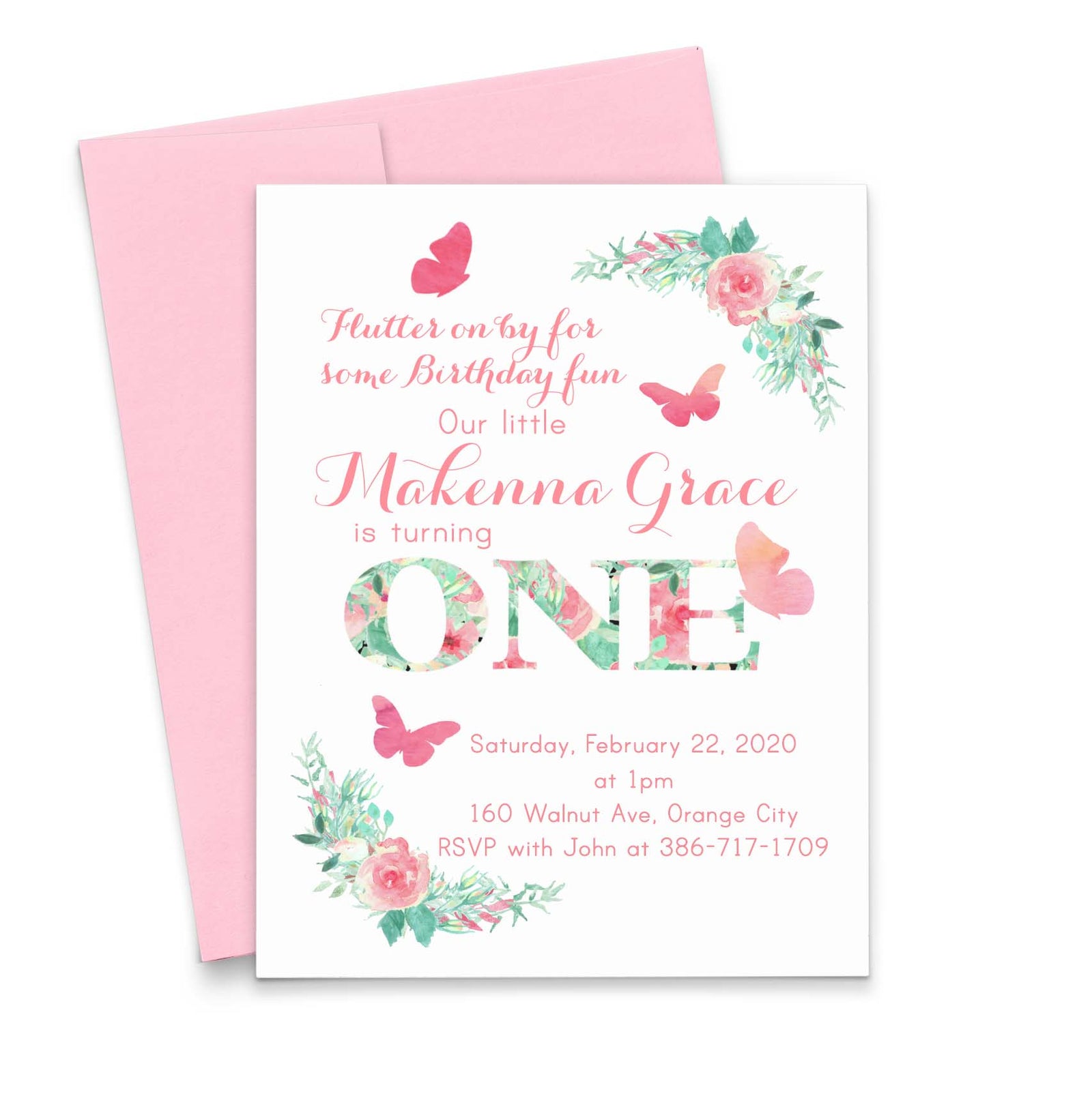 First Birthday Invitations Online