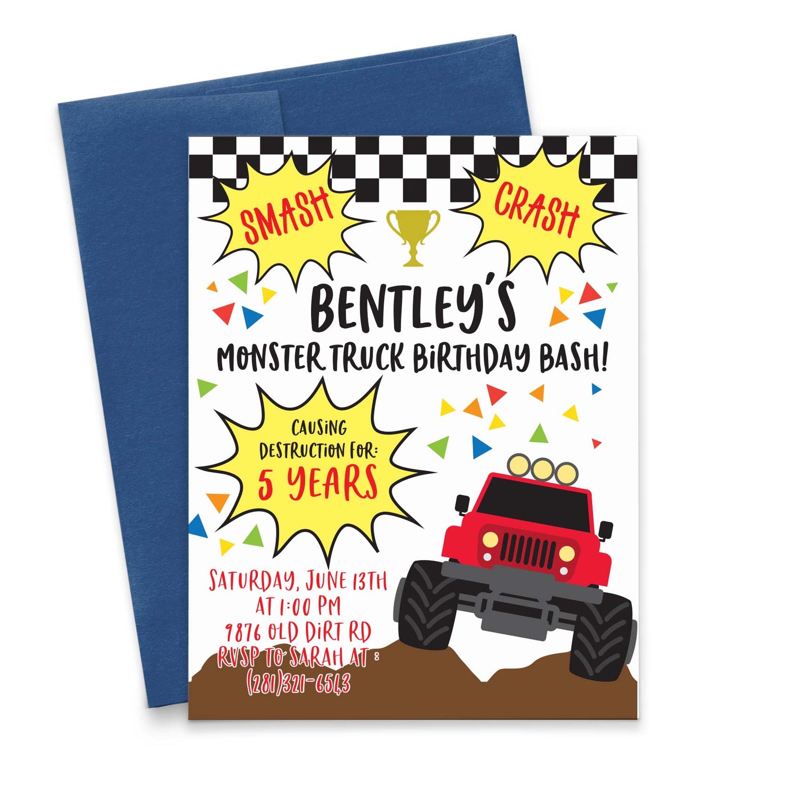 Happy Birthday Invitations