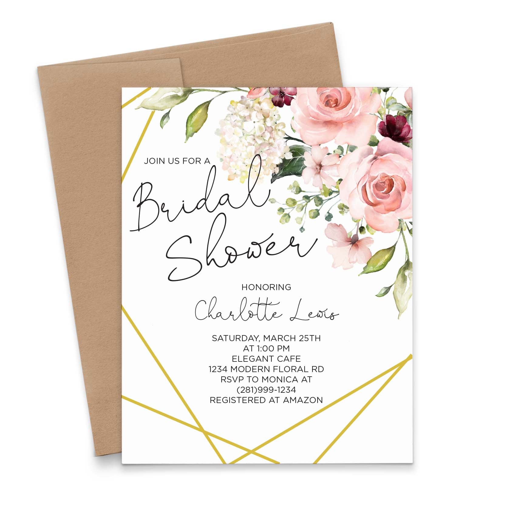Themed Bridal Shower Invitations