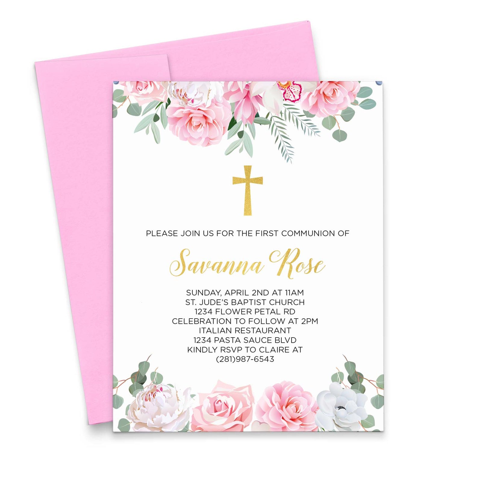 Communion Invitations