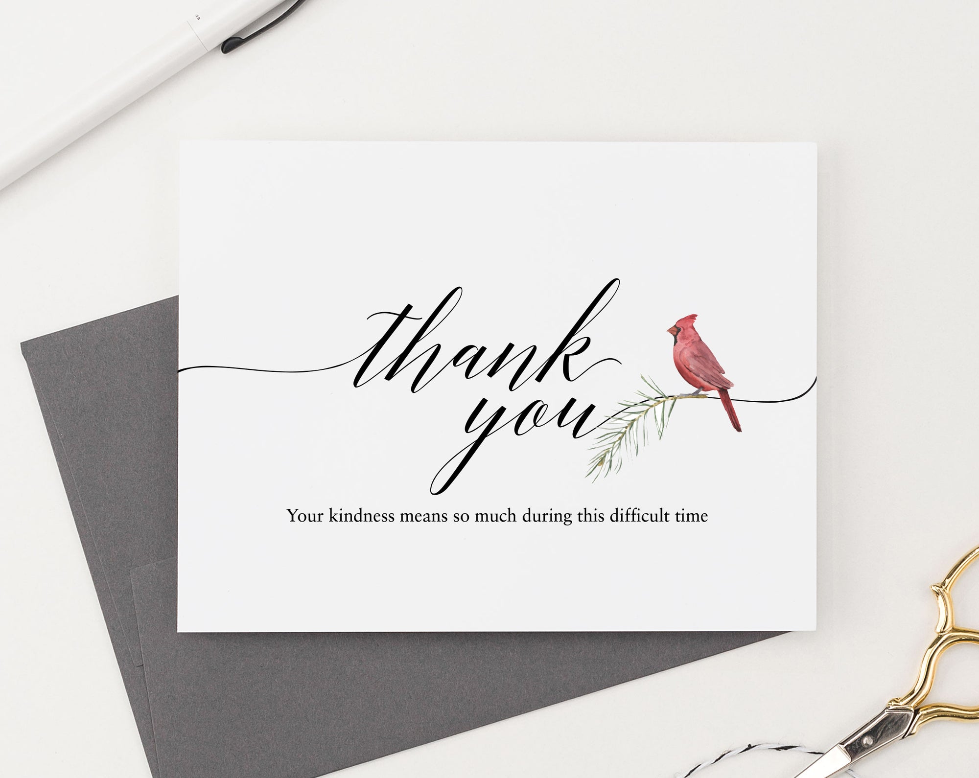 Thank You Cards For Funeral
