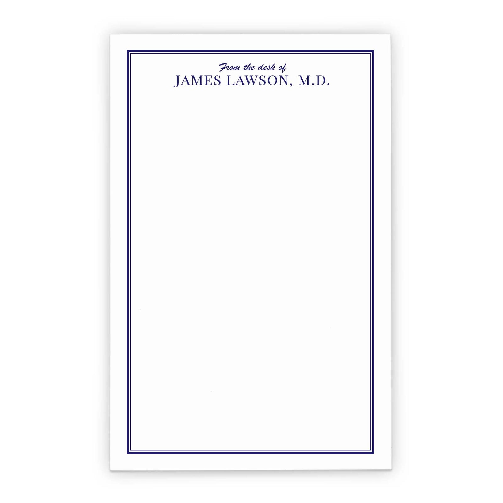 From The Desk Of Note Pads