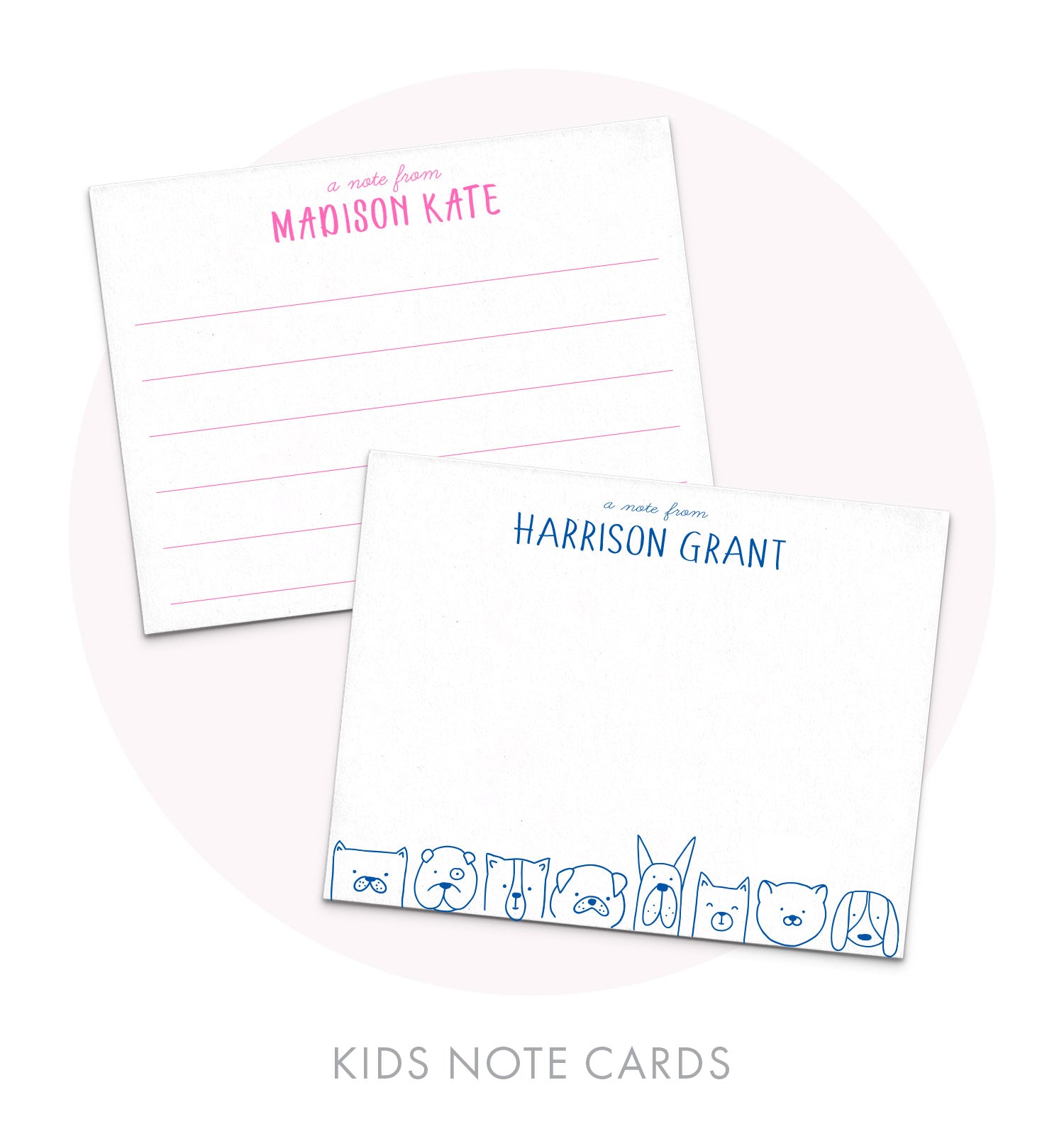 Baby + Kids Note Cards