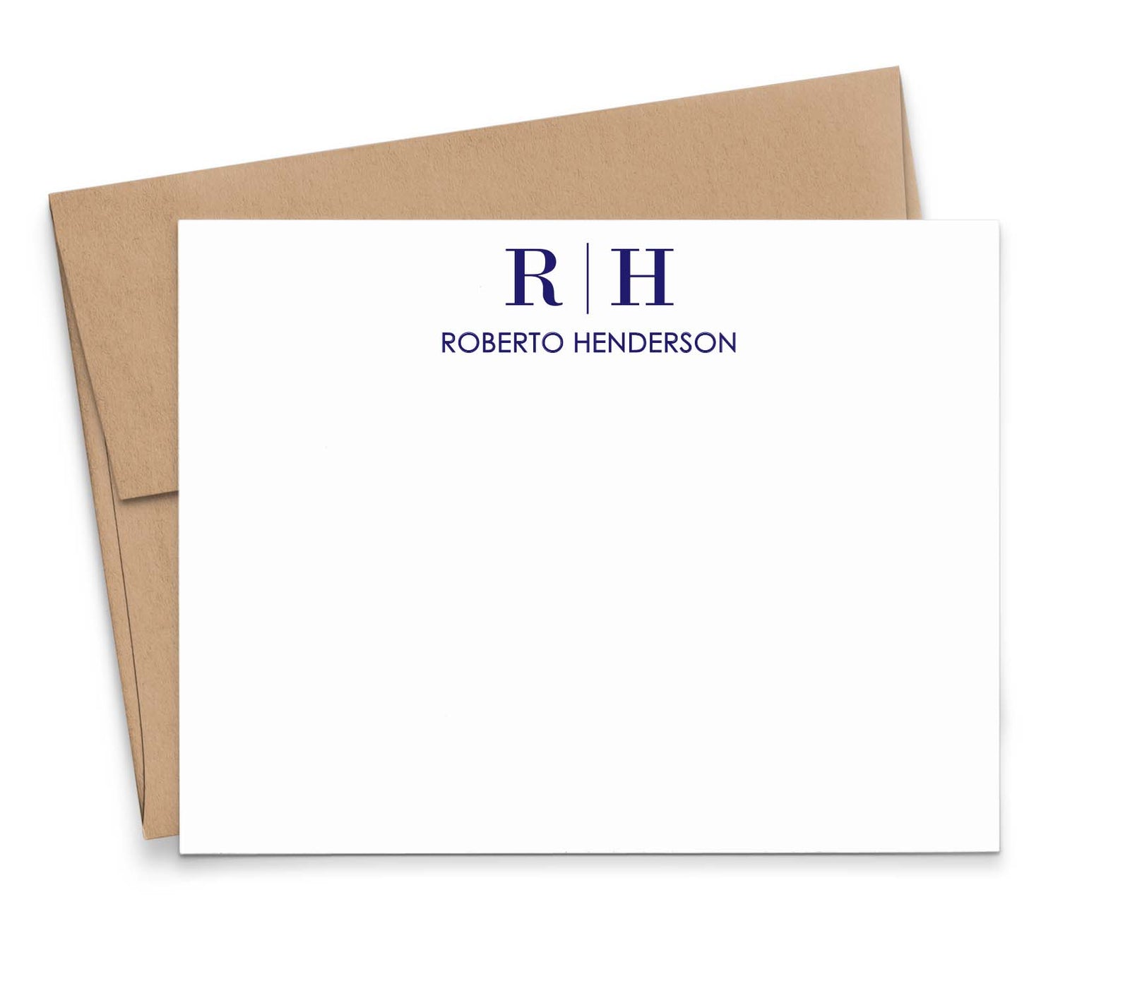 Monogrammed Note Cards