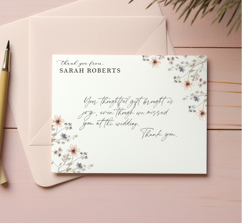 Modern Thank You Cards