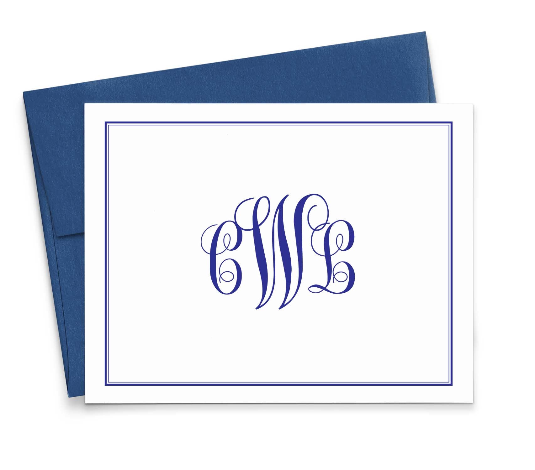 Monogram Thank You Notes