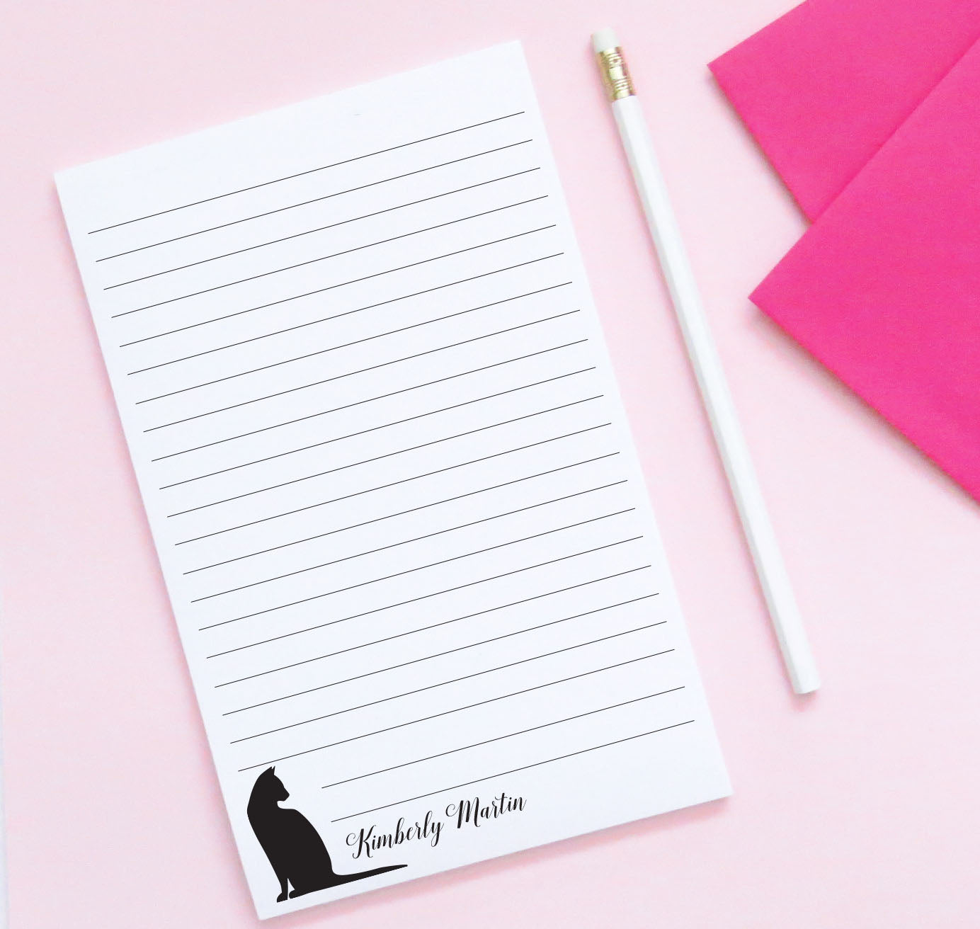 Lined Stationery Paper