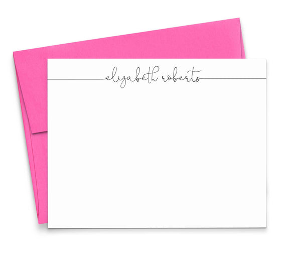 Inexpensive Stationery - Modern Pink Paper