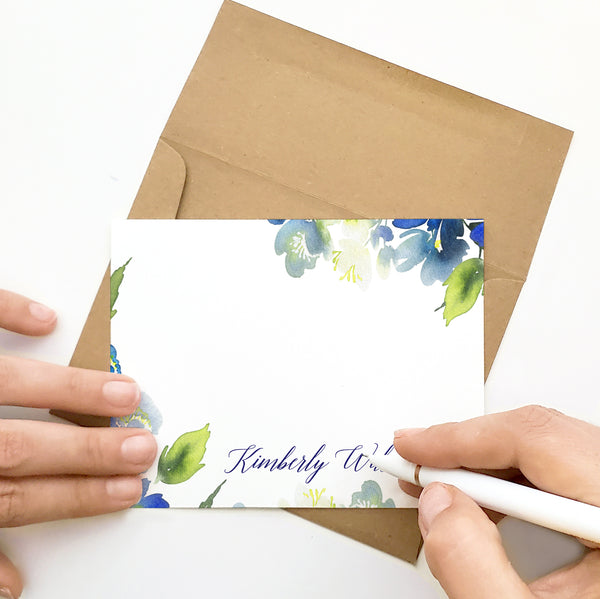 Luxury Personalized Stationery - Modern Pink Paper