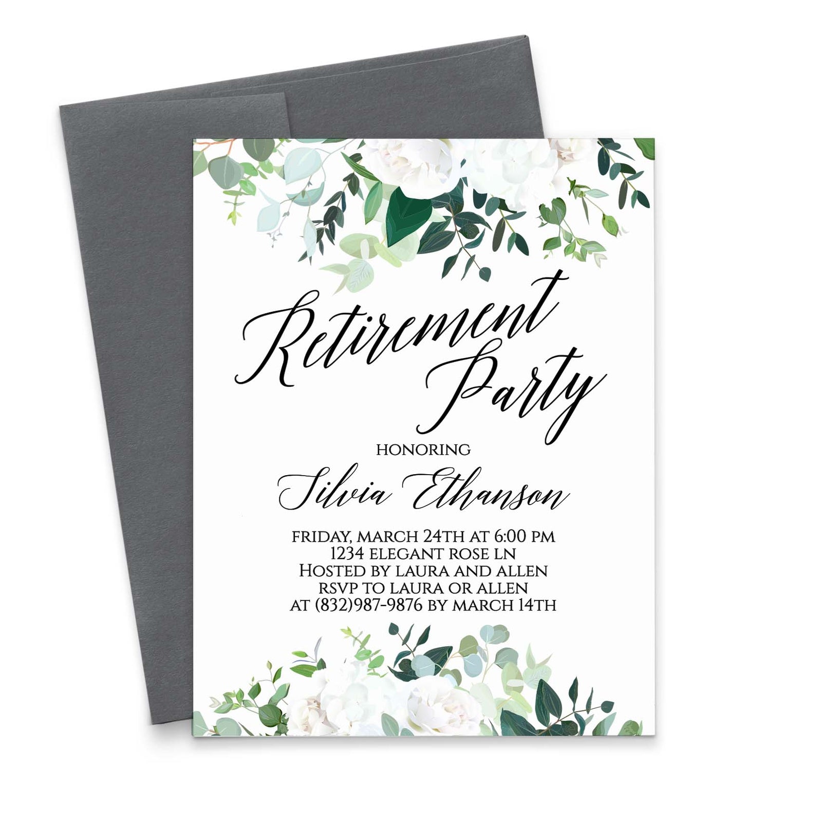 Retirement Party Invitations