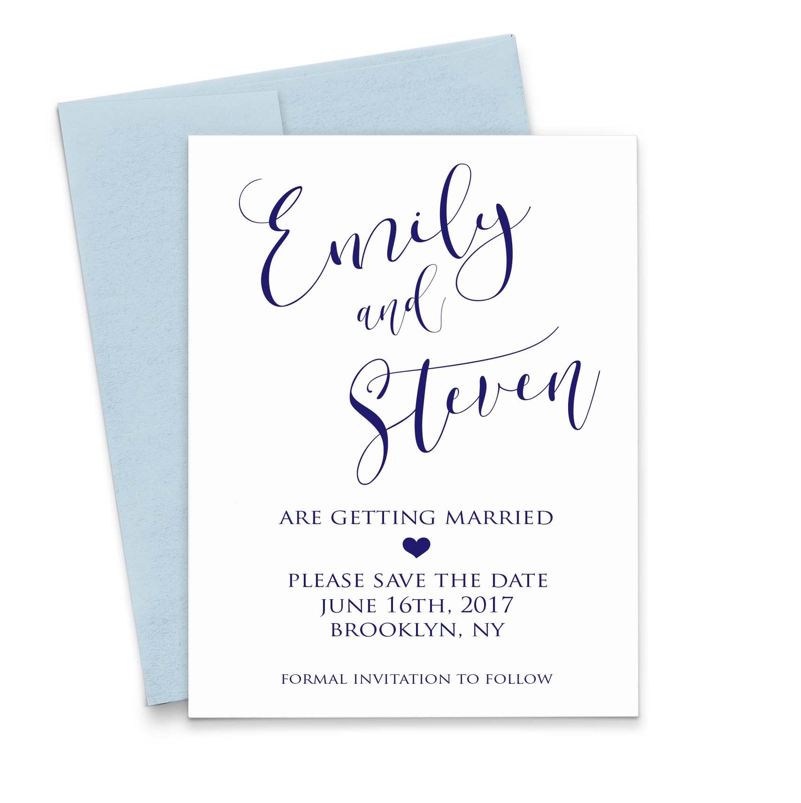 Save The Date Announcements