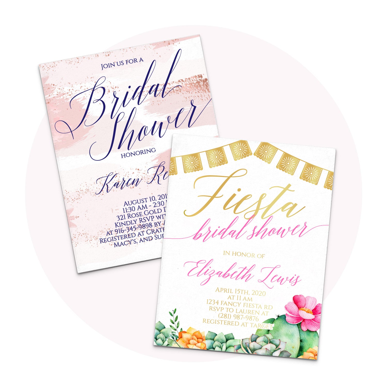 Bridal Shower Invitations