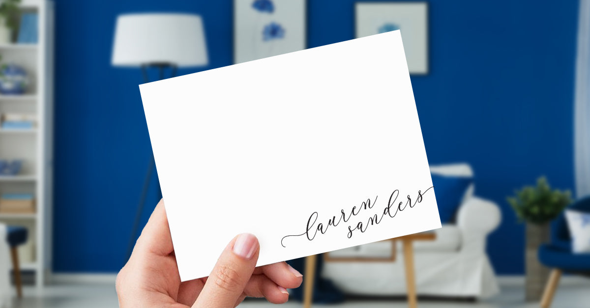 Personalized Stationery Note Cards
