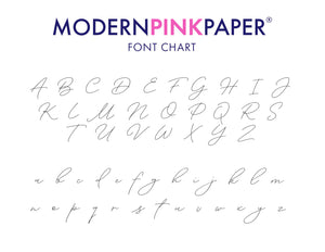 Elegant Personalized Monogram Stationery Set For Women