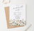 Simple Elegant Bachelorette Party Invitations With Wildflowers
