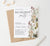 Minimalist Bachelorette Weekend Invitations With Florals