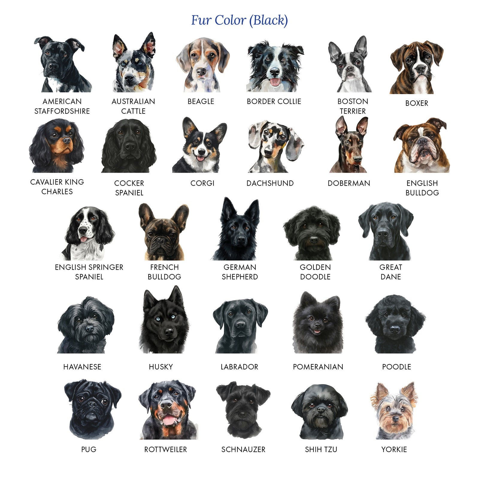 Rottweiler Stationery Note Cards Or Choose Your Dog Breed