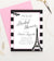 Personalized Black And White Paris Bridal Shower Invitations