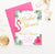 Personalized Tropical Bridal Shower Invitations With Flamingo