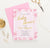 Personalized Watercolor Pink Floral Baby Shower Invites With Gold