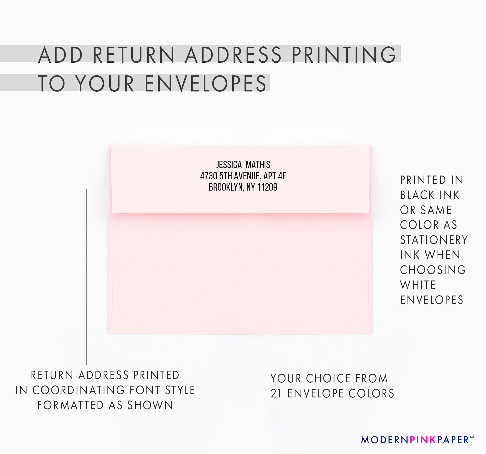 Modern Our New Home Announcement Cards Personalized