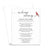 Elegant Custom Funeral Prayer Cards With Red Cardinal