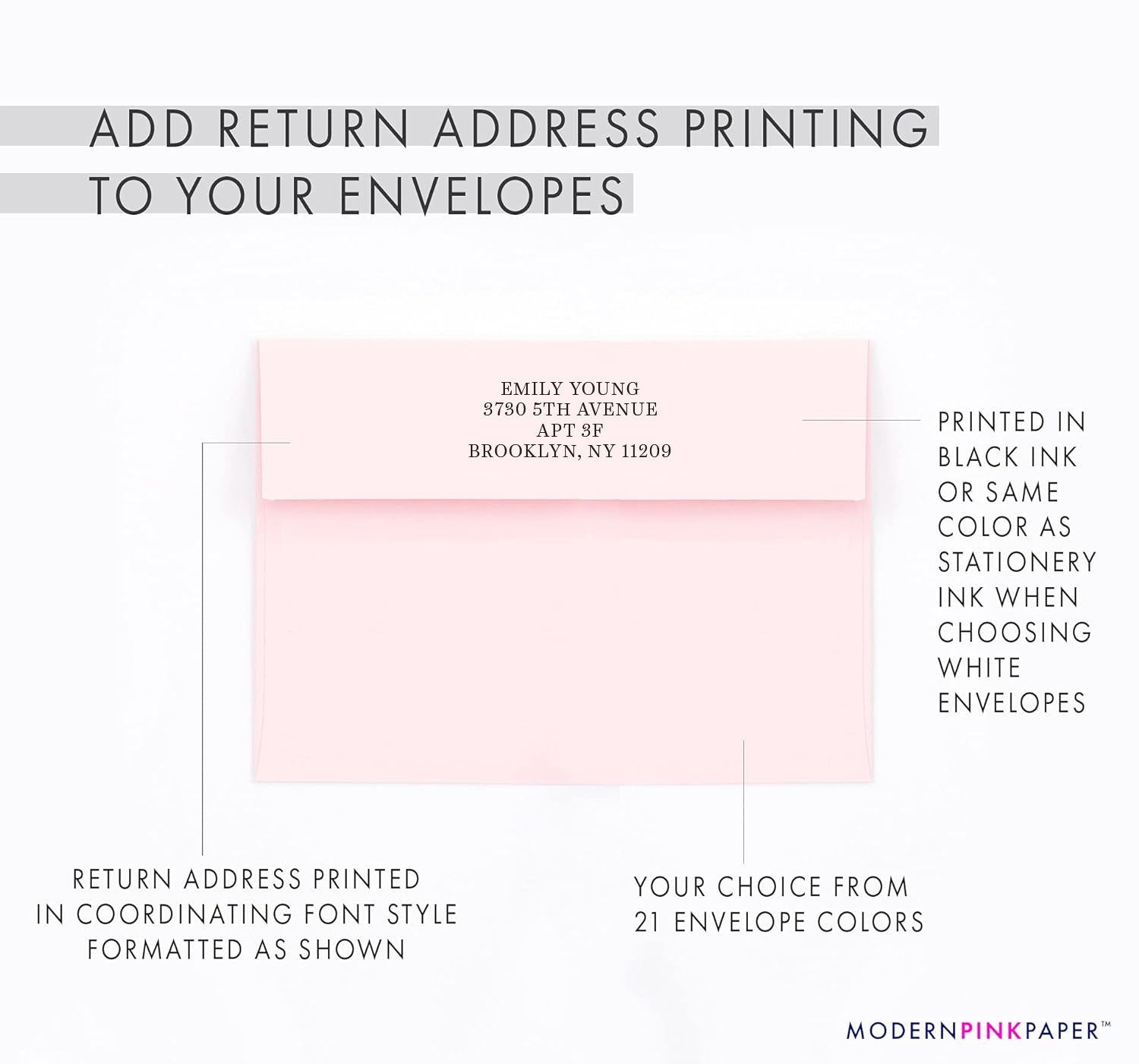 Cute Floral Personalized Stationery Cards And Envelopes