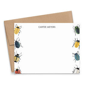 Bug Personalized Stationery For Kids