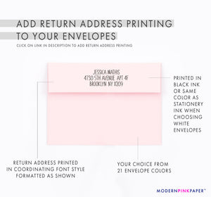 Sunshine Personalized Stationery For Girls