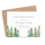 Adventure Awaits Personalized New Address Cards With Trees