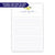 Personalized Lemon Citrus Notepad for Adults