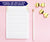Daisy Stationery Paper Personalized B