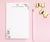 Classic Wildflower Personalized Paper Notepads