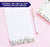 Classic Floral Personalized Notepads For Women B
